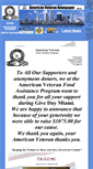 Mobile Screenshot of americanveterannewspaper.org