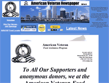 Tablet Screenshot of americanveterannewspaper.org